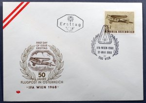 Austria #C61 First Day Cover IFA Wien