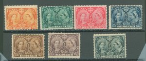 Canada #51/58 Unused Multiple