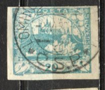 Czechoslovakia; 1918: Sc. # 4: Used Single Stamp