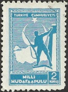 TURKEY - #RA50 - Used - SCV-0.25