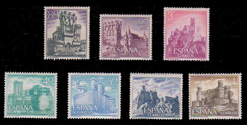 Spain 1365 - 1372 MNH