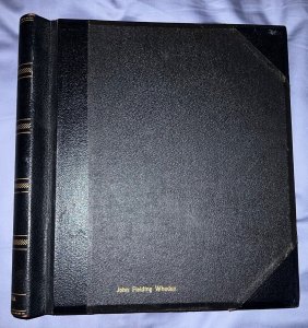 Scott THE NE PLUS ULTRA STAMP ALBUM STOCK BOOK VINTAGE 1900s