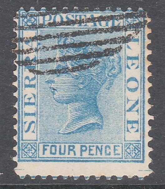 SIERRA LEONE  An old forgery of a classic stamp.............................C787