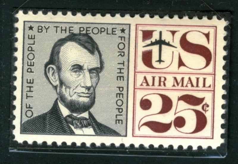 United States #C59 AIRMAIL, MINT NH WITH MOUNT - 1960 - USA570