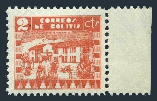 Bolivia 242,MNH.Michel 274. Native School,1938.