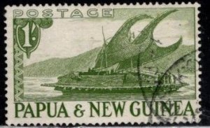 Papua New Guinea - #131 Trading Canoe - Used