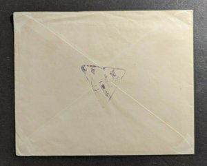 1963 Iraq Airmail Cover to Pennsylvania USA 