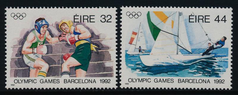 Ireland 854-5 MNH Summer Olympics, Sports, Boxing, Sailing