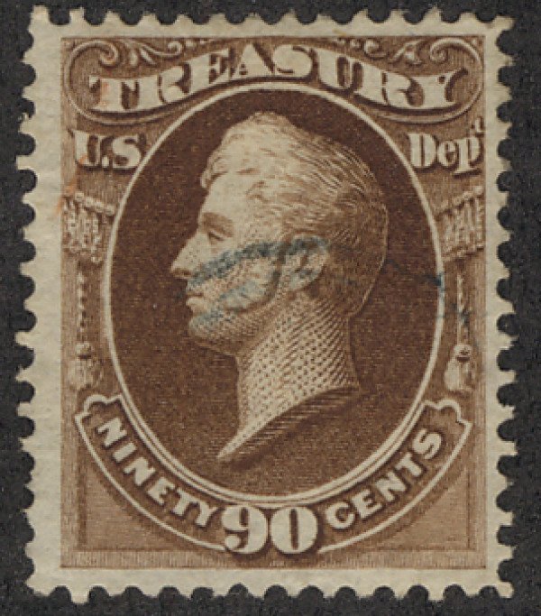 MALACK O82 F-VF, light cancel, CRISP! b5222
