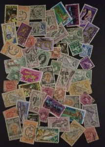NIGERIA Used Stamp Lot Collection T5490