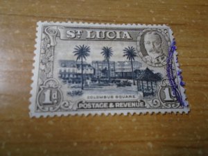 St Lucia  #  96a  used