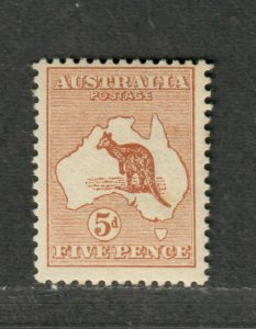 SG 109  BL OF 4  VFU PP2607B KANGAROO  1/ AUSTRALIA 