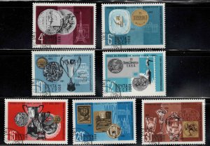 Russia Scott 3534-3540 Used CTO stamp set