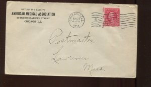 409 Schermack Used on American Medical Association Chicago  Cover MG570