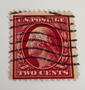 1908 2 cent George Washington US Scott #332