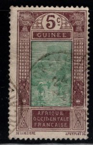 FRENCH GUINEA Scott  67 Used stamp