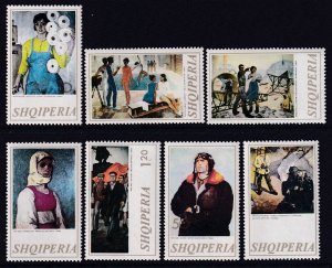 Albania 1511-1517 Paintings MNH VF