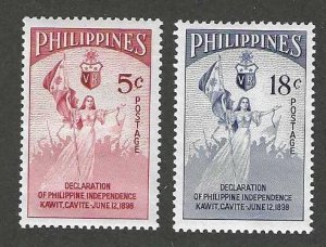 Philippines 615-616  MNH Complete  SC:$1.80