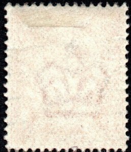 1912 Sg 341a N11/1 1d scarlet No cross on Crown (T2, Crown, Die B) Fine Used