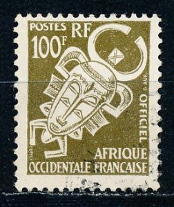 French West Africa #O11 Single Used