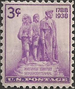 # 837 MINT NEVER HINGED NORTHWEST TERRITORY SESQUICENTENNIAL