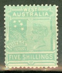 DS: Western Australia 98 mint CV $200