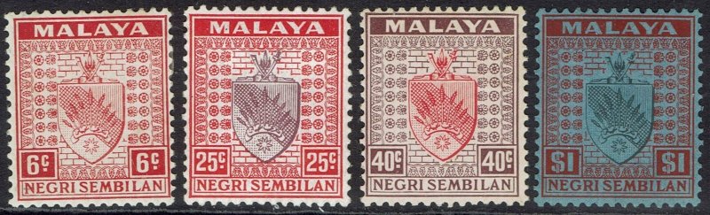 NEGRI SEMBILAN 1935 ARMS RANGE TO $1
