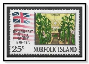 Norfolk Island #195 American Bicentennial MNH