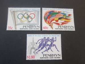 Penrhyn Islands 1984 Sc 292-94 set MH