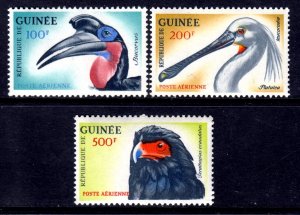 Guinea 1962 Birds - Airmail Complete Mint MNH Set SC C41-C43