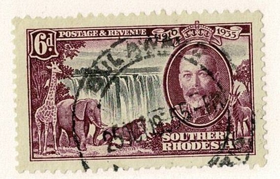 Southern Rhodesia #36 U 6d KGV