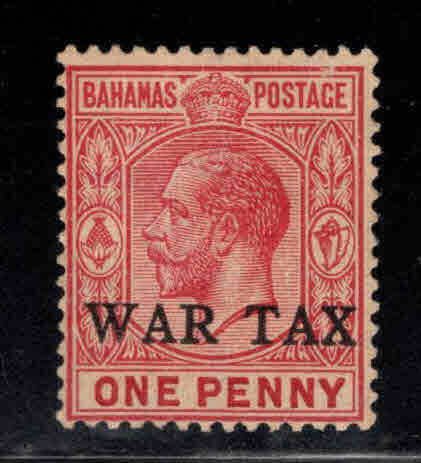 Bahamas Scott MR2 Mint No Gum* 1918 War Tax stamp