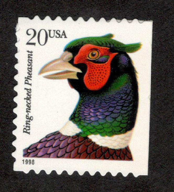 3050 Ring-Necked Pheasant Single Mint/nh FREE SHIPPING