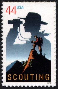 SC#4472 44¢ Boy Scouts of America Centennial (2010) SA