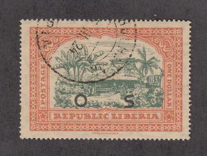 Liberia Scott #O152a Used