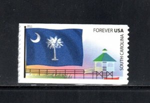 4320 * SOUTH CAROLINA FLAG  * U.S. Postage Stamp  MNH