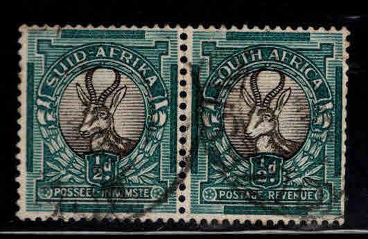 South Africa Scott 33 Used stamp pair