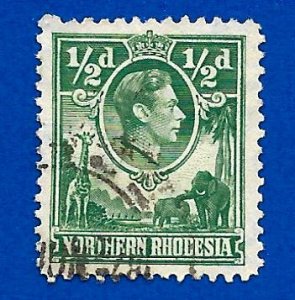 Northern Rhodesia 1938 - U - Scott #25 *