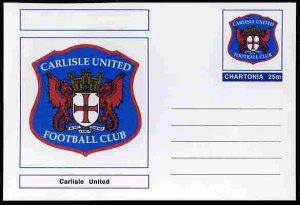 CHARTONIA, Fantasy - Carlisle United - Postal Stationery Card...