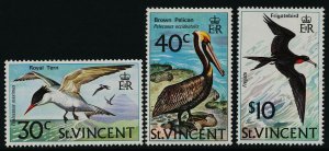 St Vincent 379-81 MNH Birds