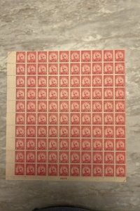 Scott 689 MNH SHEET GENERAL VON STEUBEN