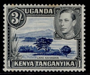 KENYA UGANDA TANGANYIKA GVI SG147ac, 3s dp violet-blue & black, M MINT. Cat £45.