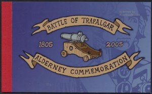Alderney 2005, Battle of Trafalgar booklet, MNH