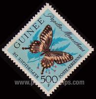 Guinea SG#399 Mint - 1963 500f.  - Butterflies, Insects