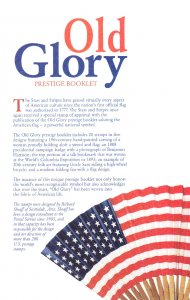 USPS 1st Day Ceremony Program #3779 Old Glory Flag Design 2003