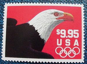 USA 2541 $9.50 Express Eagle, mint, NH, VF
