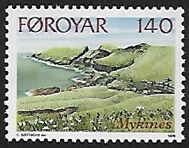 Faroe Islands # 33 - Mykines Coast - MNH