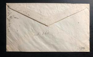 1931 Santiago Chile Airmail Cover to San Francisco Ca USA Via Panagra