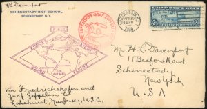 U.S. #C15 USED ON AIRMAIL COVER