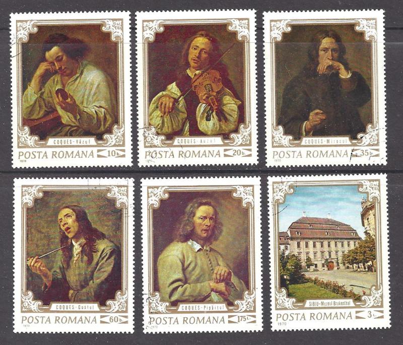 Romania  Scott  2218-2223  NHCTOs 